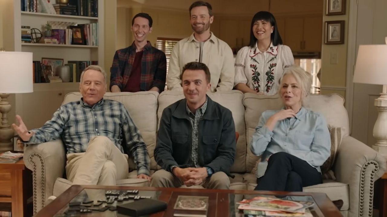 Image of Frankie Muniz returned as Malcolm alongside the original cast.
