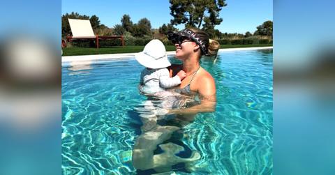 Photo of Sofia Richie with her daughter, Eloise