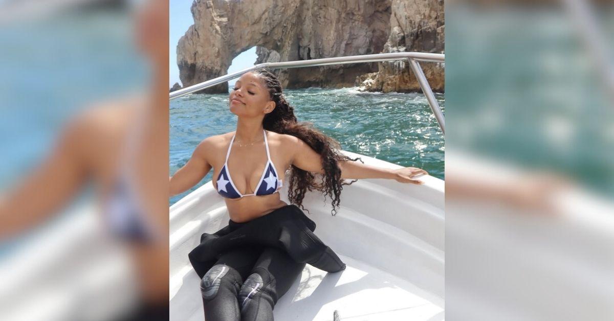 halle bailey most sizzling thirst trap photos