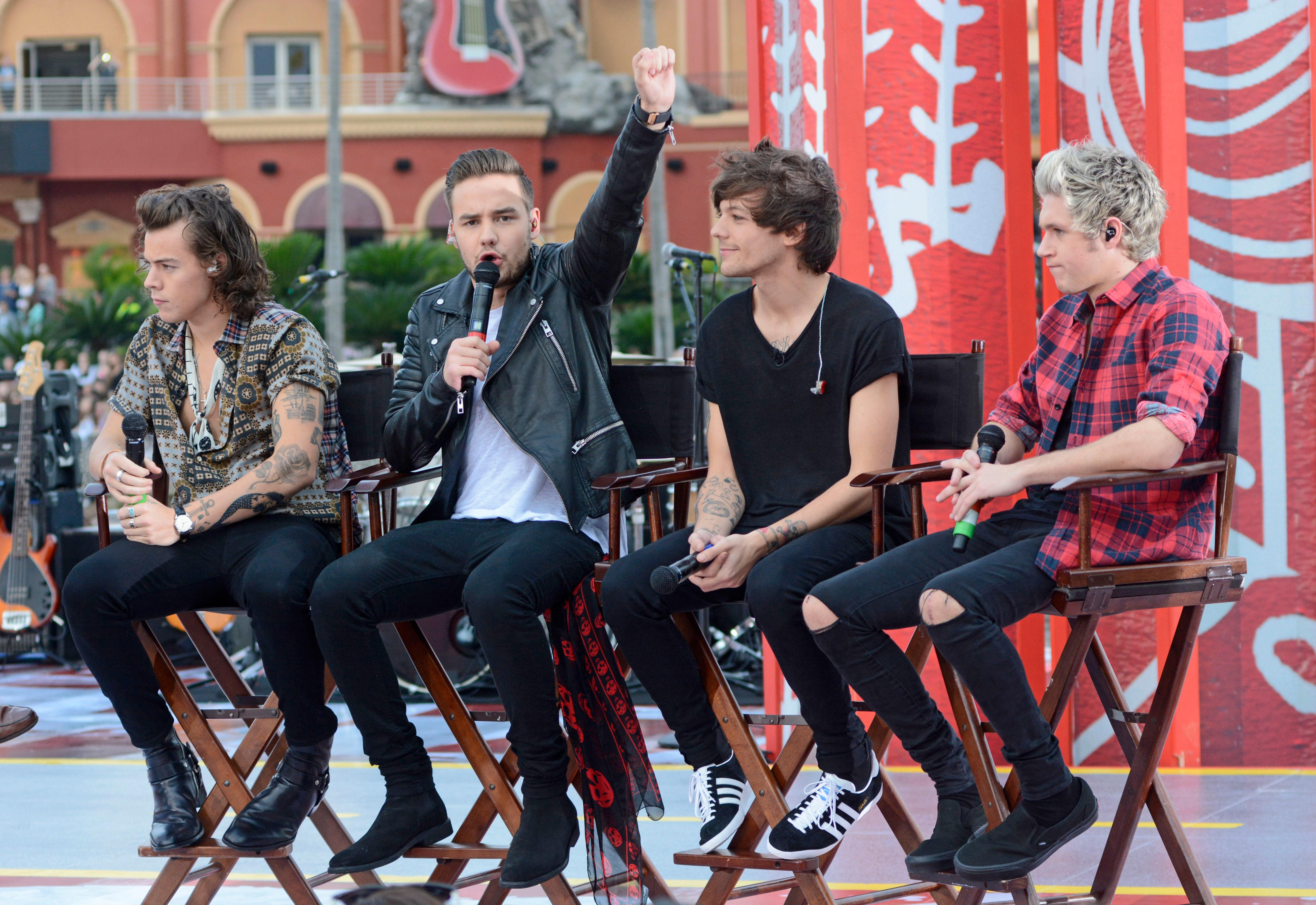 One Direction performs for the &#8216;Today Show&#8217; at Universal Orlando in Florida