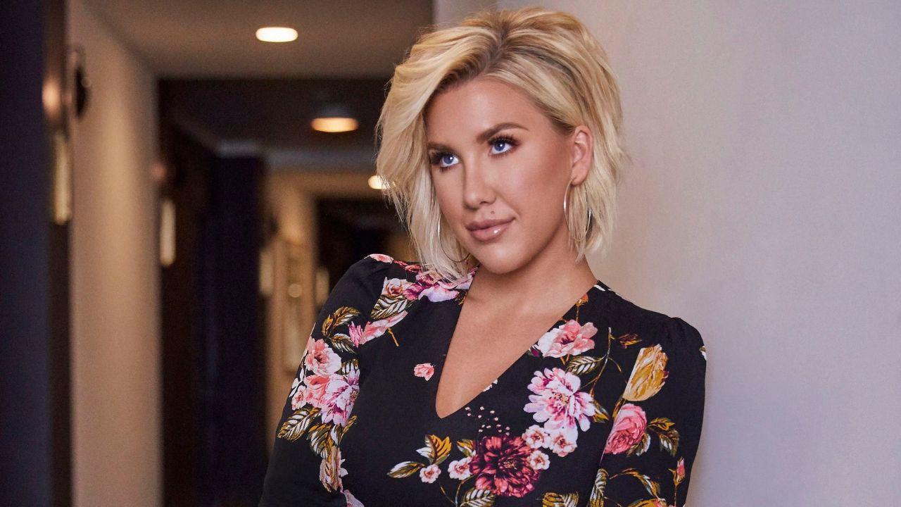 Image of Savannah Chrisley shared her engagement and pregnancy news in a social media video.