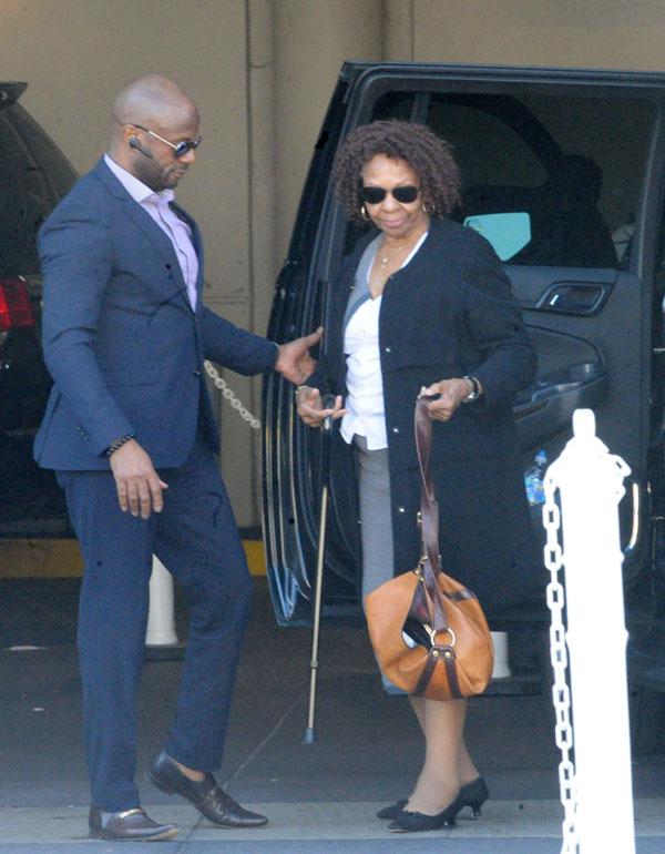 Bobbi Brown Avoids Cissy Houston At Hospital