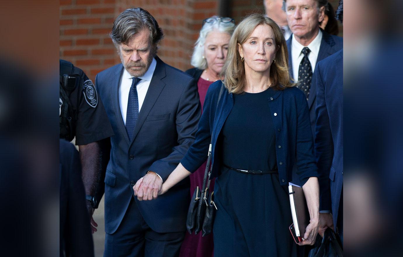 Felicity Huffman Sentenced 14 Days Prison College Admissions Bribery Case