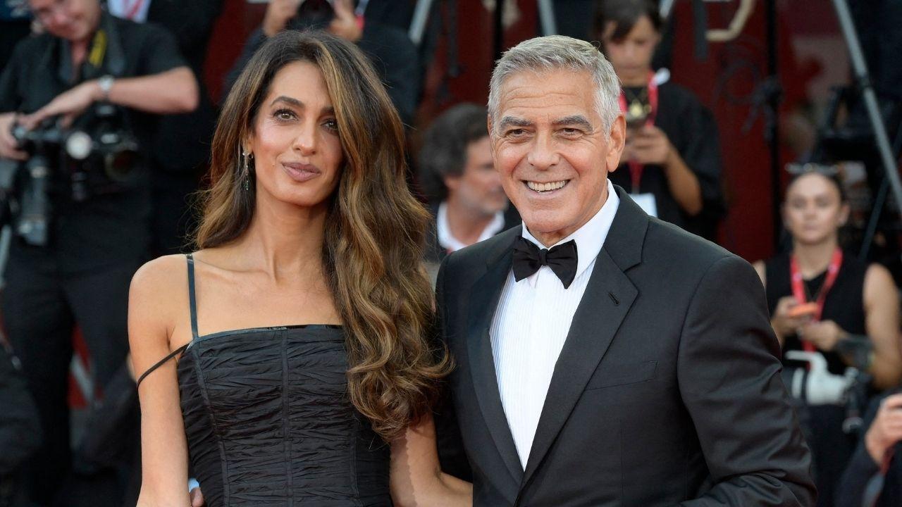 Image of George Clooney thanked his family and reflected on his career during his acceptance speech.