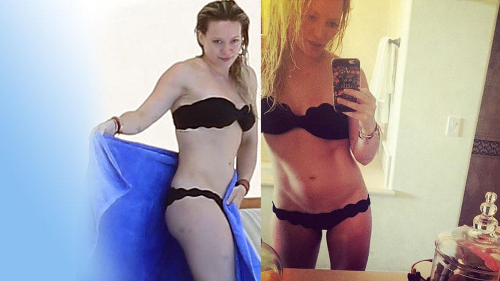 Hilary Duff s Body Looks So Different In These Bikini Shots Did