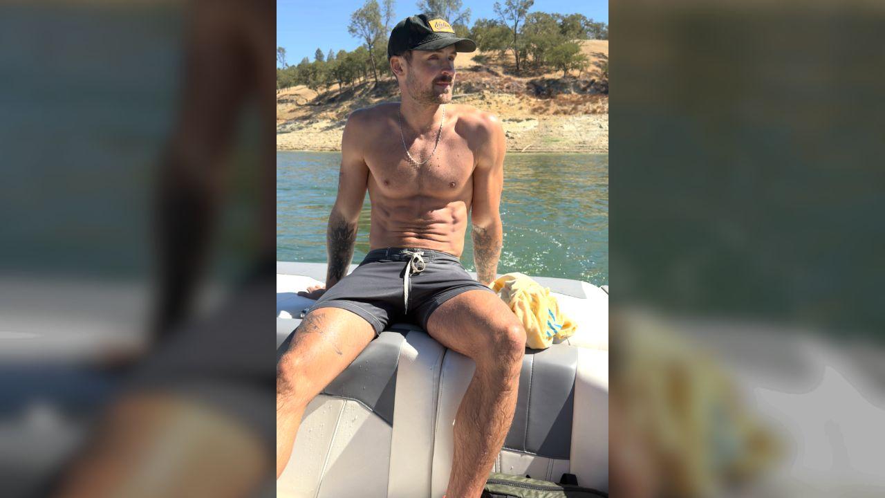 Photo of Dylan Efron likes to exercise for his mental health.