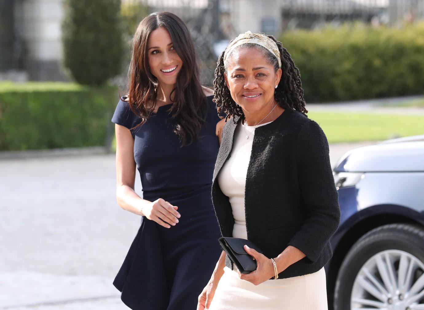 Meghan Markle And Mother Doria Ragland Prince Harry