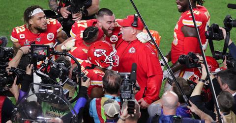 andy reid travis kelce crossed line