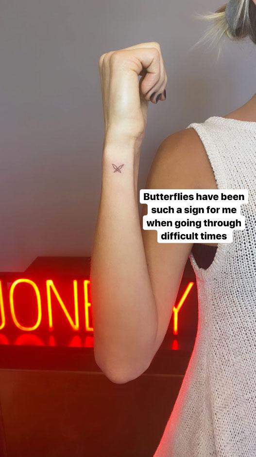 Kristin Cavalleri's New Tattoo Helps Her Through 'Difficult Times' After Split