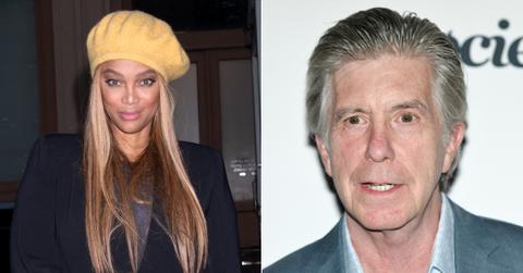 tom bergeron shades tyra banks replaced host dwts