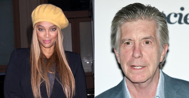 tom bergeron shades tyra banks replaced host dwts