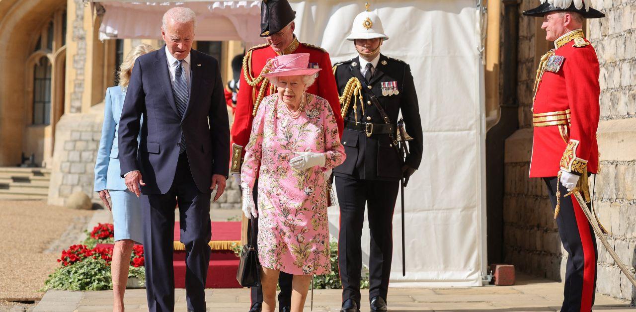 queen elizabeth insistent serving president joe biden