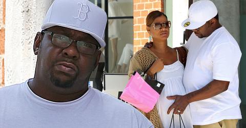 Bobby brown looking sad lunch date