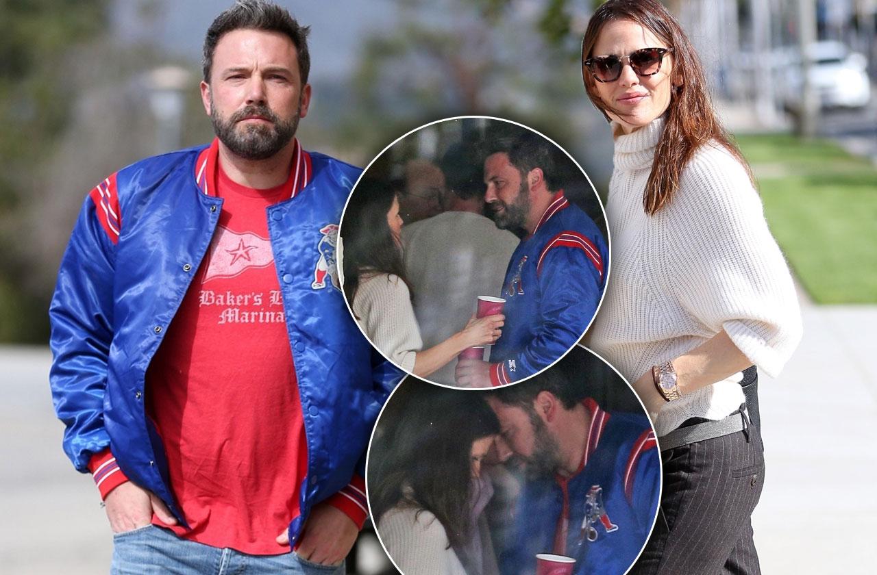 Jennifer Garner Ben Affleck Flirting Touching Photos