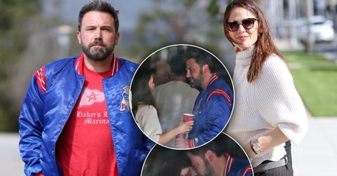 Jennifer garner ben affleck reunion church touchy flirting