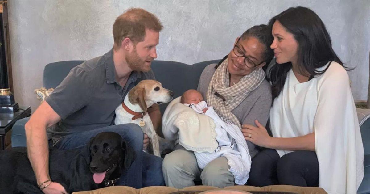 meghan markle prince harry children recreated creepy ai photo holiday card