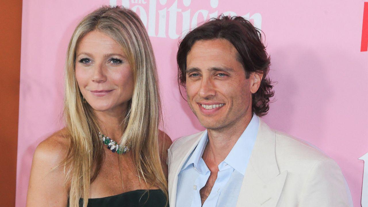 Image of Gwyneth Paltrow and Brad Falchuk.