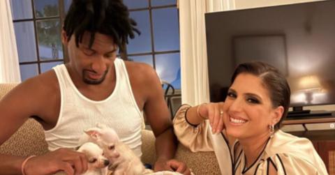 Photo of Suleika Jaouad and Jon Batiste