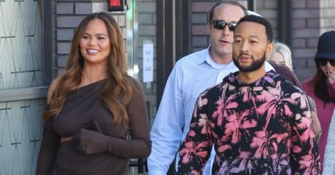 chrissy teigen john legend time together after welcoming baby