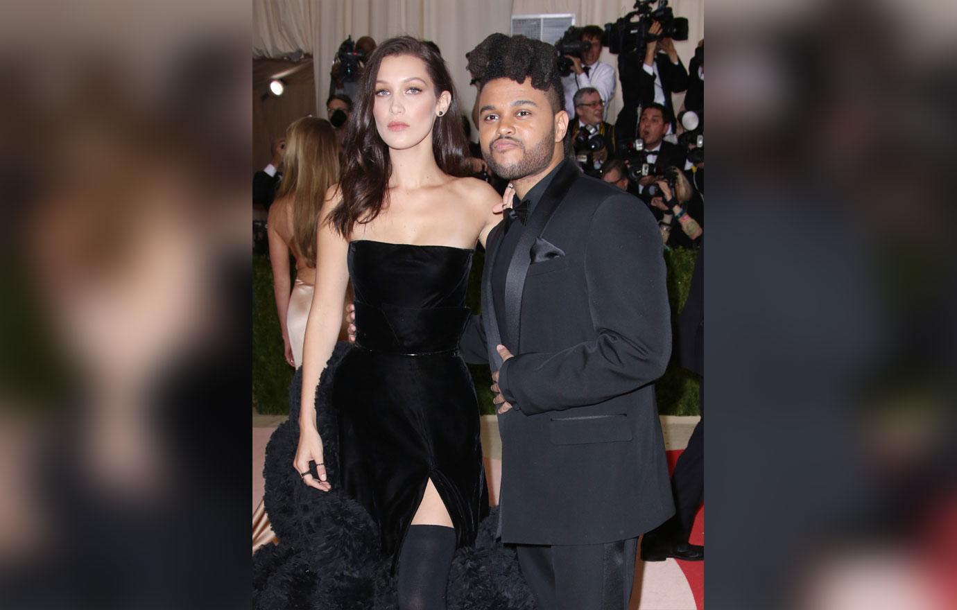 //bella hadid the weeknd back together split