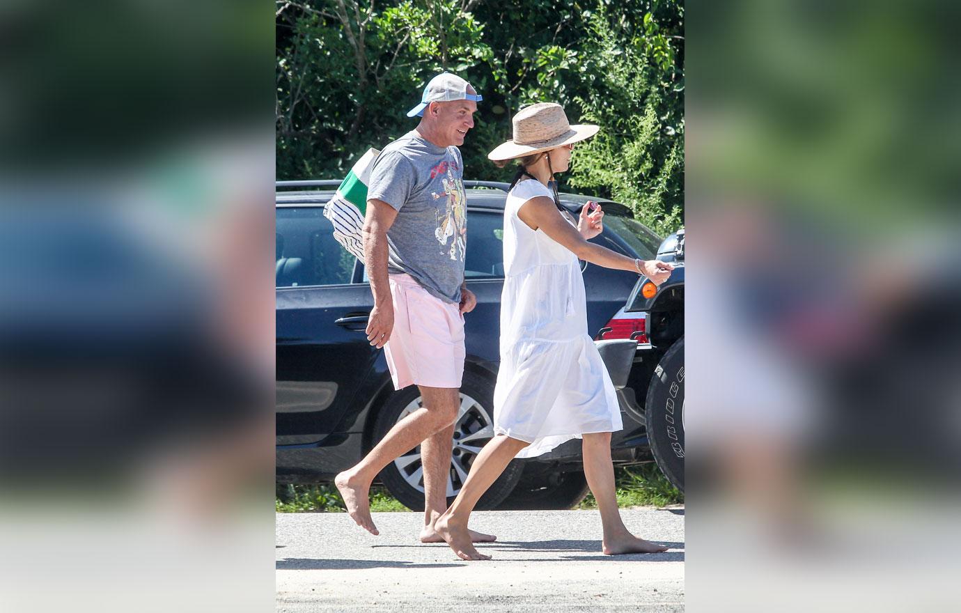 Bethenny Frankel And Dennis Shields At The Beach