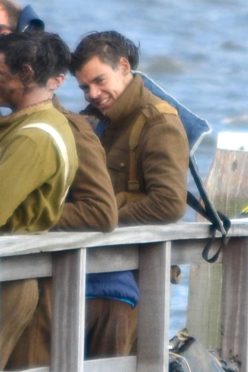 *EXCLUSIVE* Harry Styles films World War II action thriller ÒDunkirkÓ