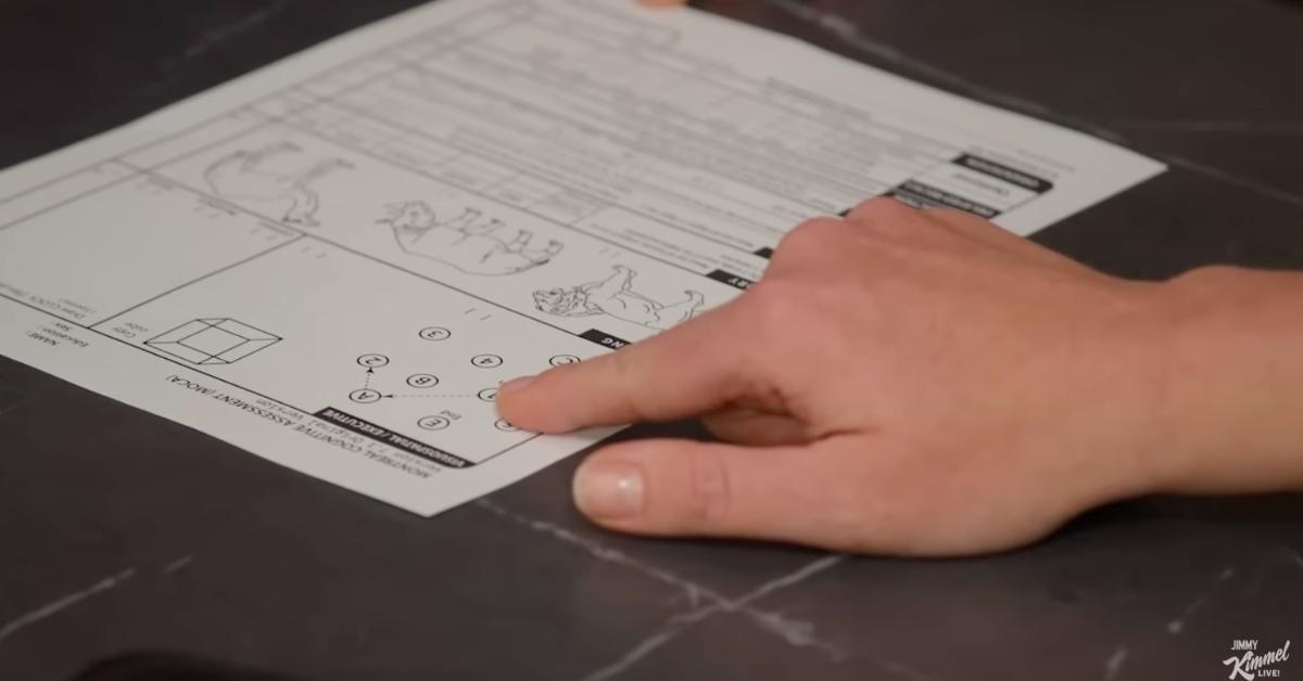 Photo of The comedian received a 'perfect score' on the test.