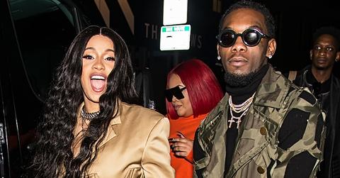 Offset surprises cardi b lamborghini video pics