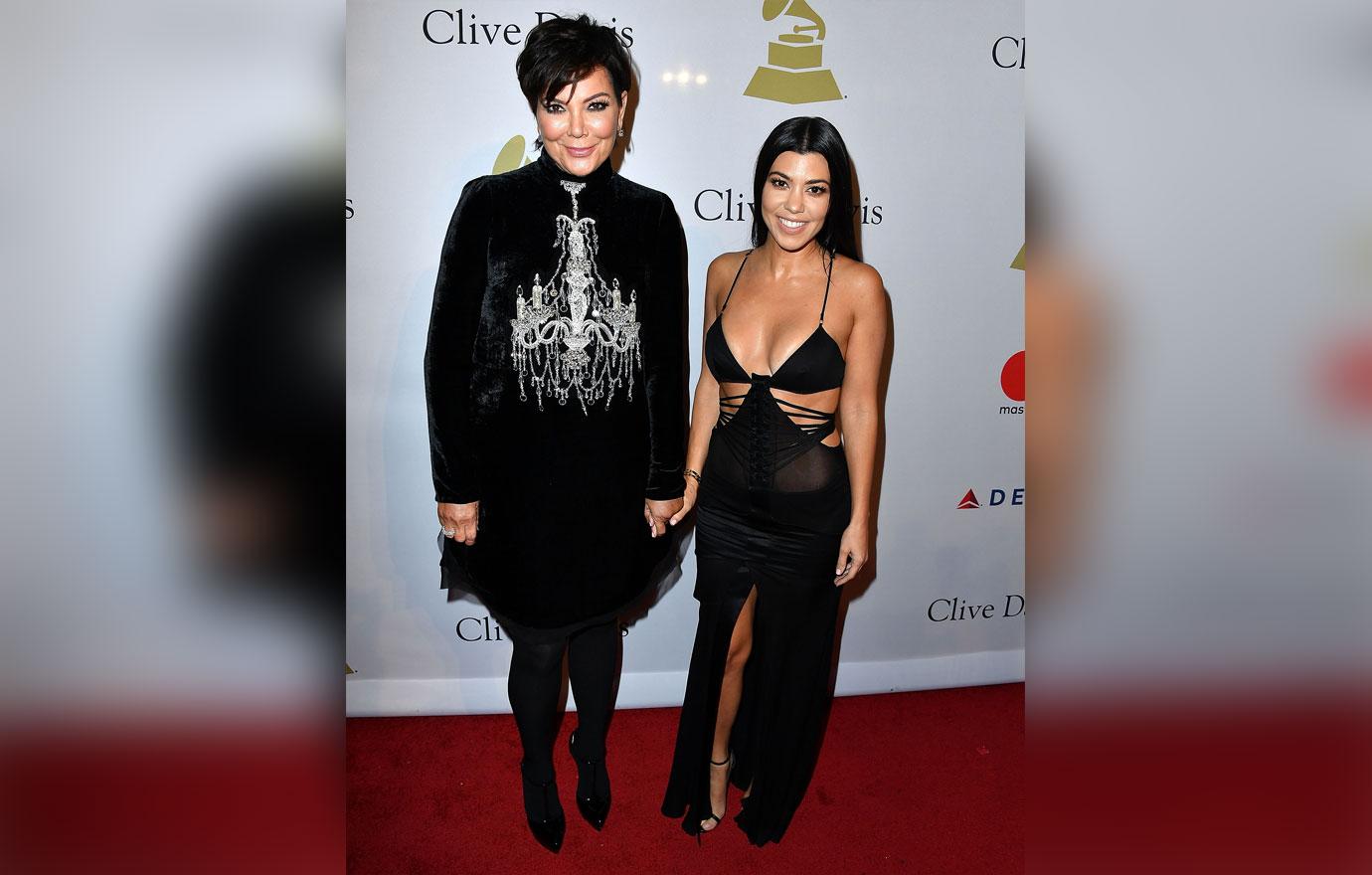 Kris Jenner, Kourtney Kardashian