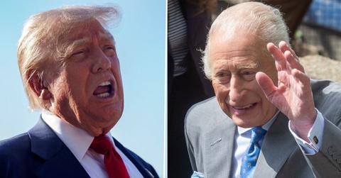 Composite photo of Donald Trump and King Charles