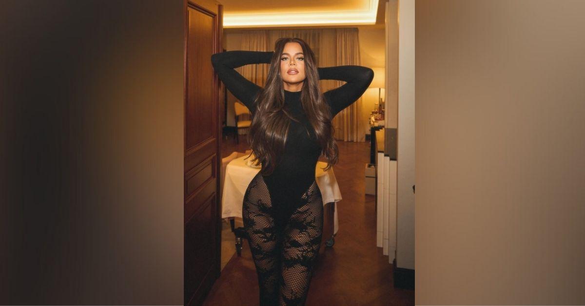 khloe kardashian sultry photo tights