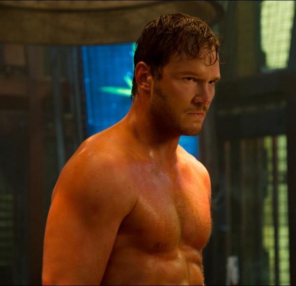 Chris Pratt in Guardians of the Galaxy