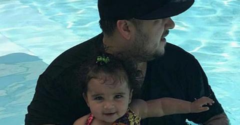 Rob kardashian daughter calls dada sweet video hero