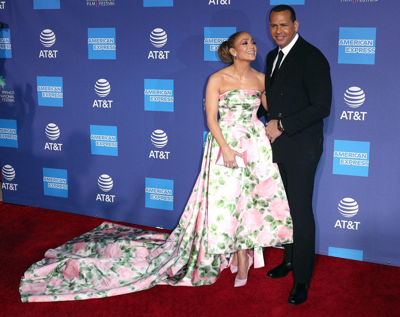 jennifer lopez alex rodriguez red carpet style