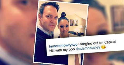 Tamera Mowry Adam Housley Date Night Photos Washington DC