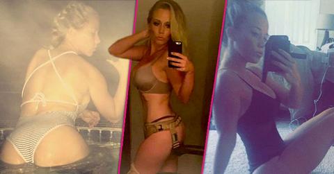 kendra wilkinson naked butt bra underwear