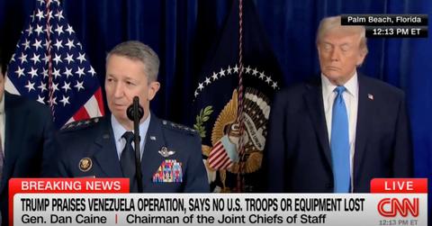 Photo of Donald Trump and Dan Caine