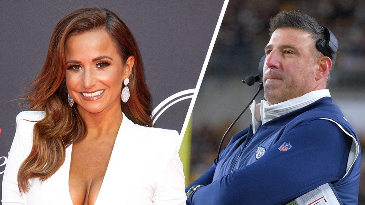 Photo of Dianna Russini and Mike Vrabel 
