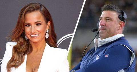 Photo of Dianna Russini and Mike Vrabel