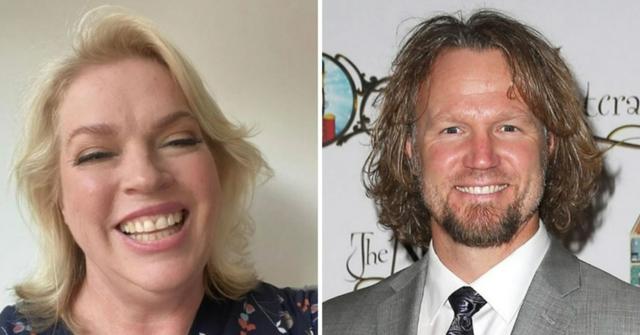 sister wives janelle brown laughs kody claim pecs abs