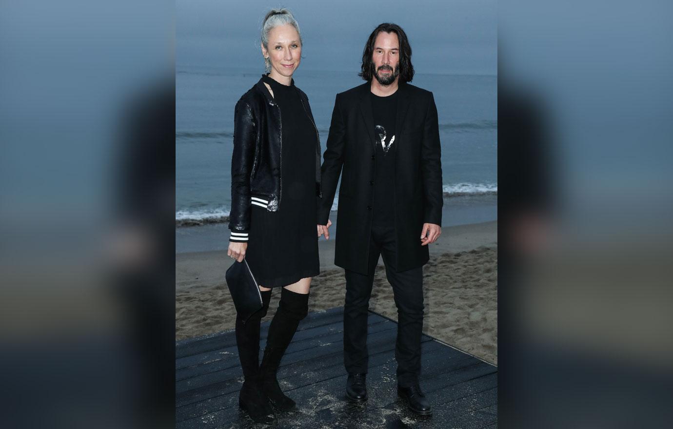 keanu reeves sparks engagement rumors girlfriend alexandra grant