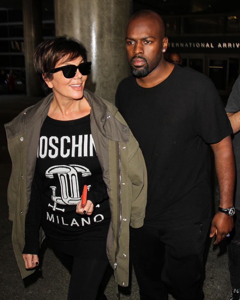 kris jenner corey gamble engaged wedding