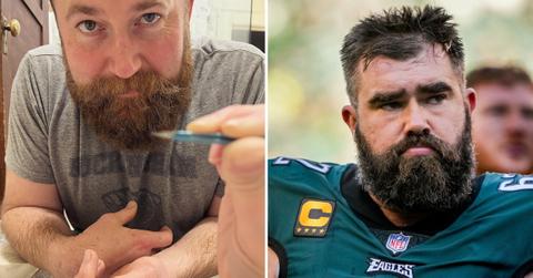 ben napier jokes lookalike jason kelce same person