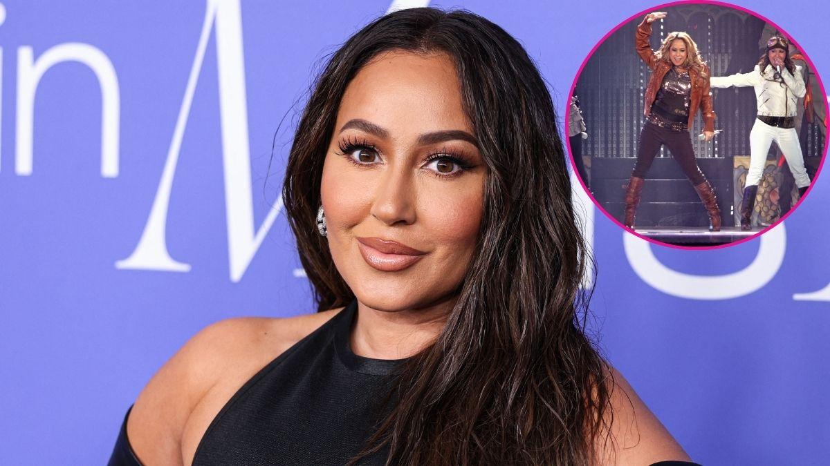 split of Adrienne Bailon, Cheetah Girls. 