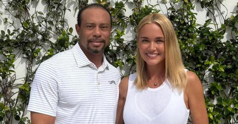 Photo of Tiger Woods and Vanessa Trump