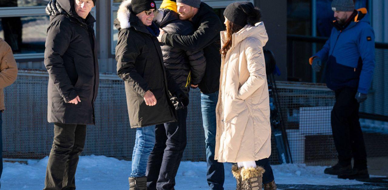 meghan markle was aware cameras during valentines day outing