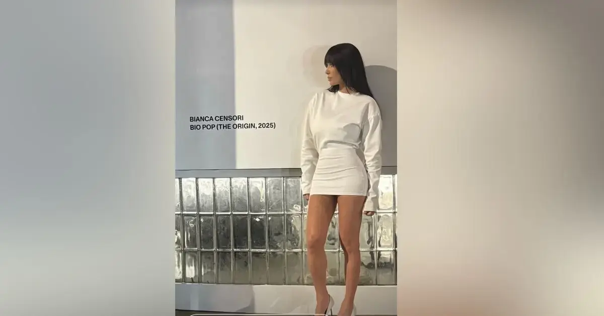 Image of Bianca Censori founded her own fashion label.