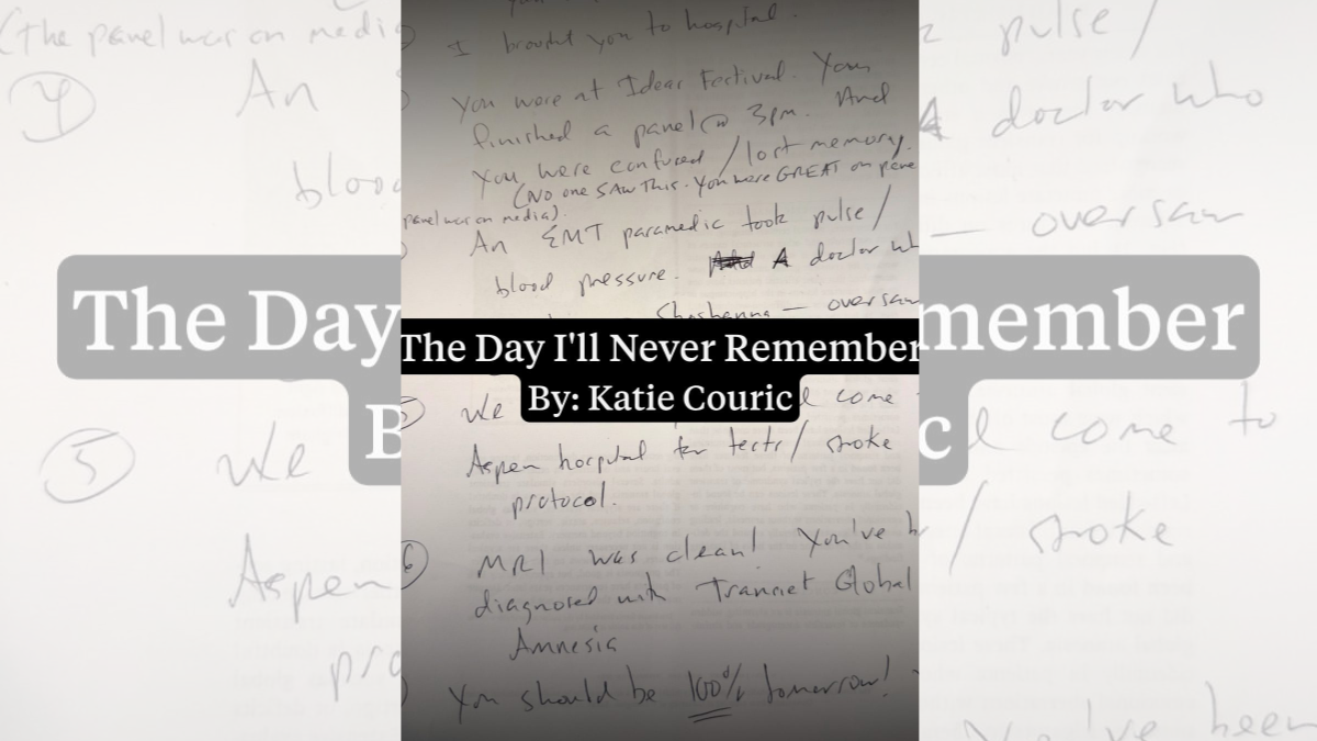 Image of Katie Couric shared details of her memory loss episode in a personal Substack post titled 'The Day I'll Never Remember.'