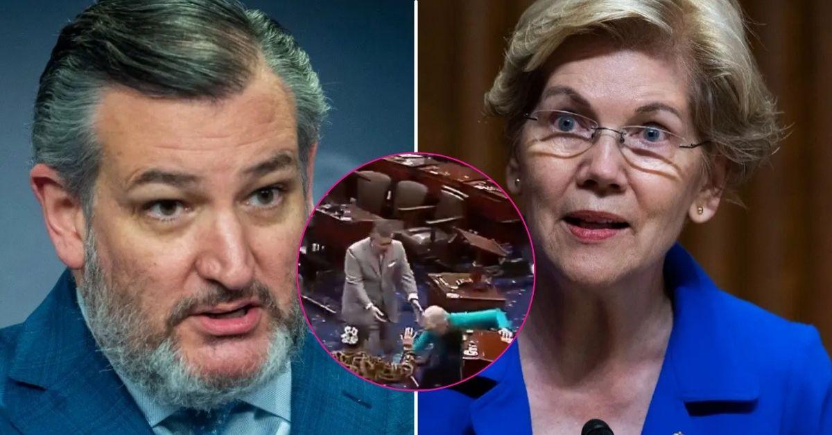 photo of Ted Cruz and Elizabeth Warren
