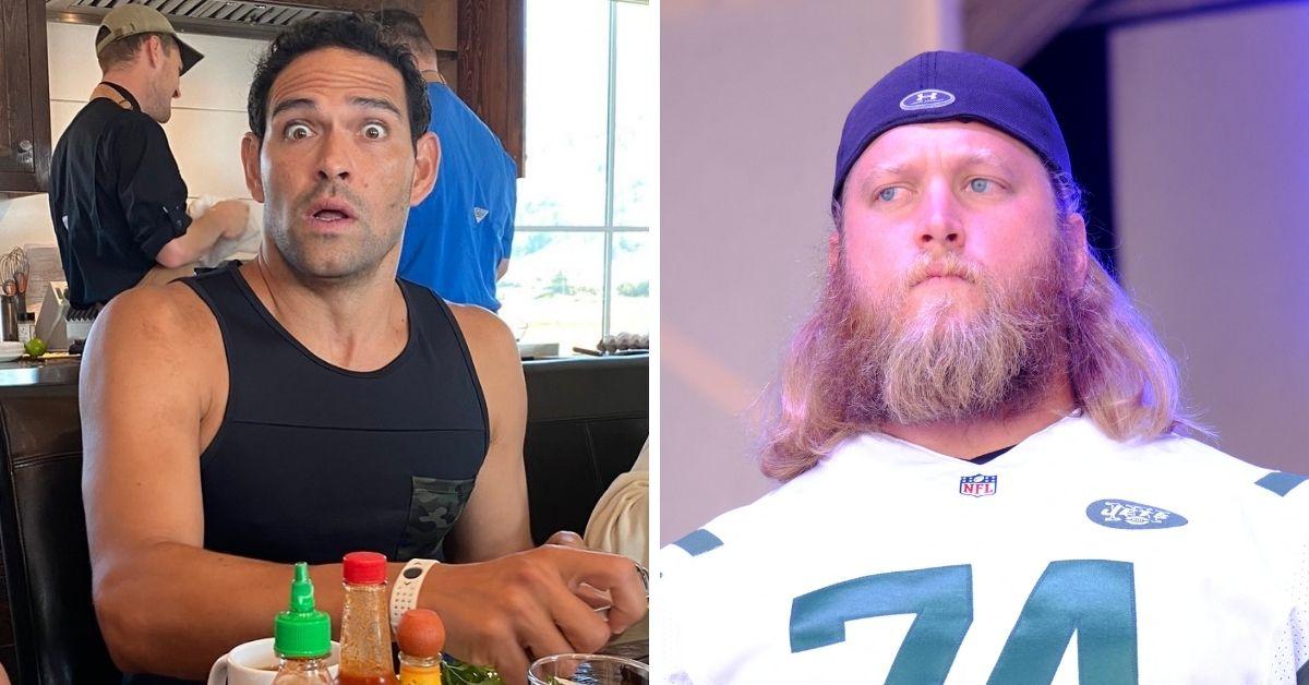 mark sanchez stabbing incident hospitalization arrest